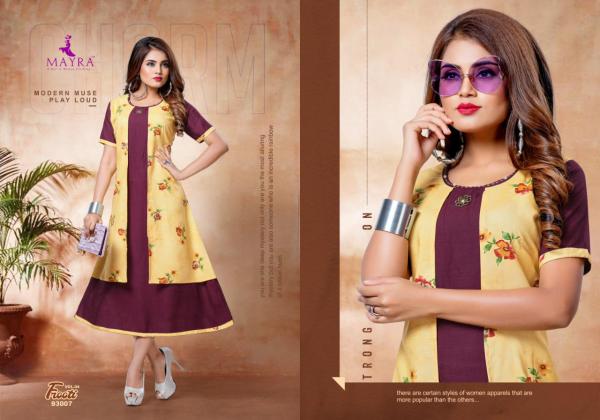 Mayra Frooti 4-Rayon-Kurti